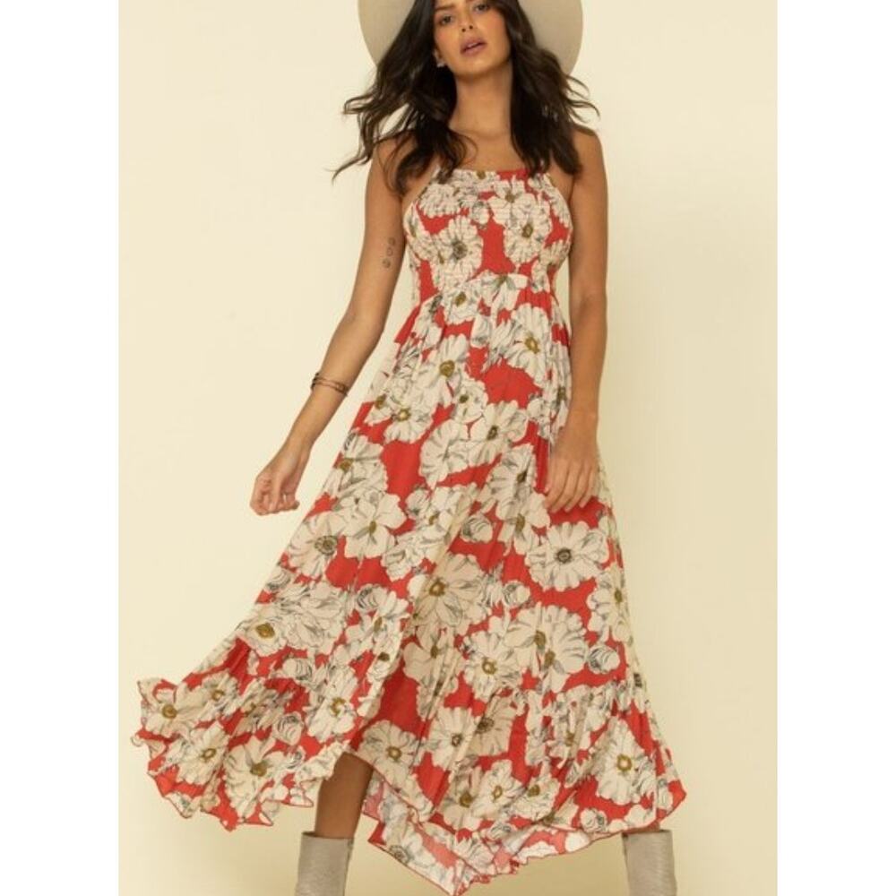 Free people Heatwave maxi floral dress XS - Picture 1 of 4